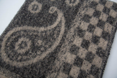 Bufanda Cuello Cálido Estampado Paisley Jacquard Unisex - Image 24