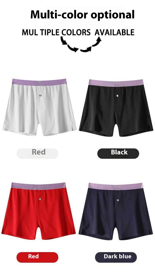 Bóxers de Algodón Sueltos Talla Grande para Hombre - Image 23
