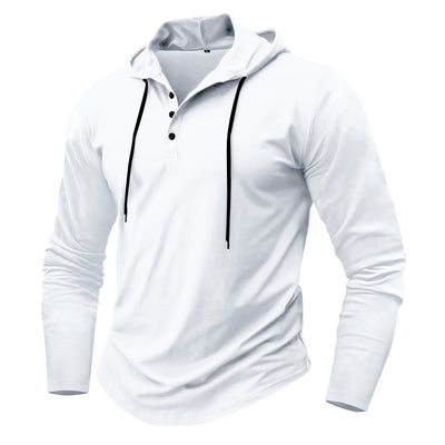 Sudadera Deportiva con Capucha y Manga Larga para Hombre - Image 7