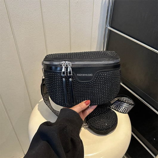 Bolso Bandolera Cuadrado Compacto de Gran Capacidad - Image 14