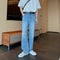 Jeans Rotos Holgados para Hombre - Diseño Desgarrado a la Rodilla