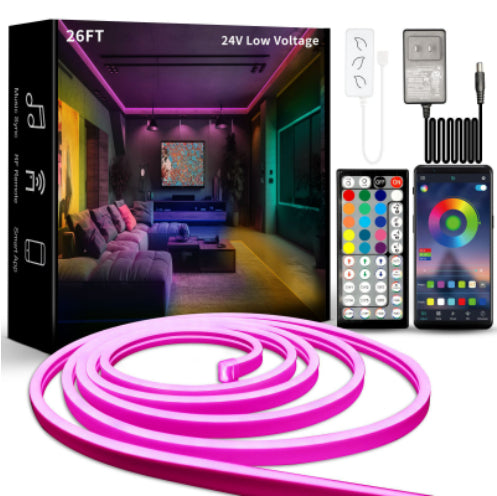 Barra de Luz LED WiFi Bluetooth 12V - Atmósfera RGB para Interiores - Image 21