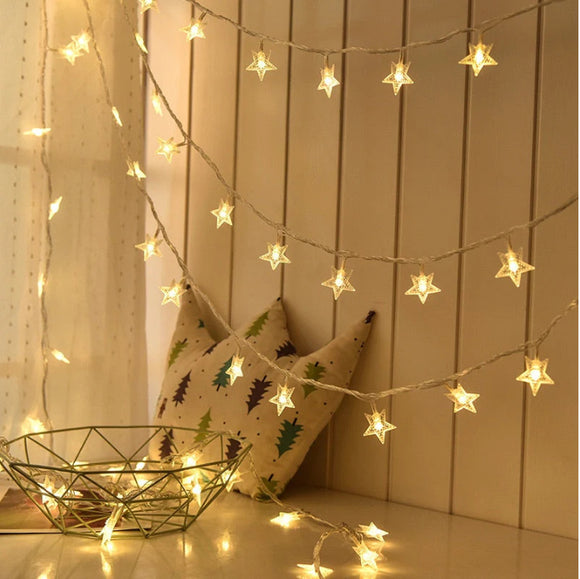 Luz Solar Navideña Decorativa para Camping y Exterior