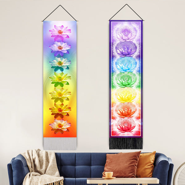 Tapices Decorativos con Borlas para Decoración de Pared