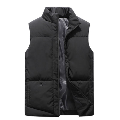 Chaleco Casual de Algodón para Hombre - Abrigo Otoñal - Image 2