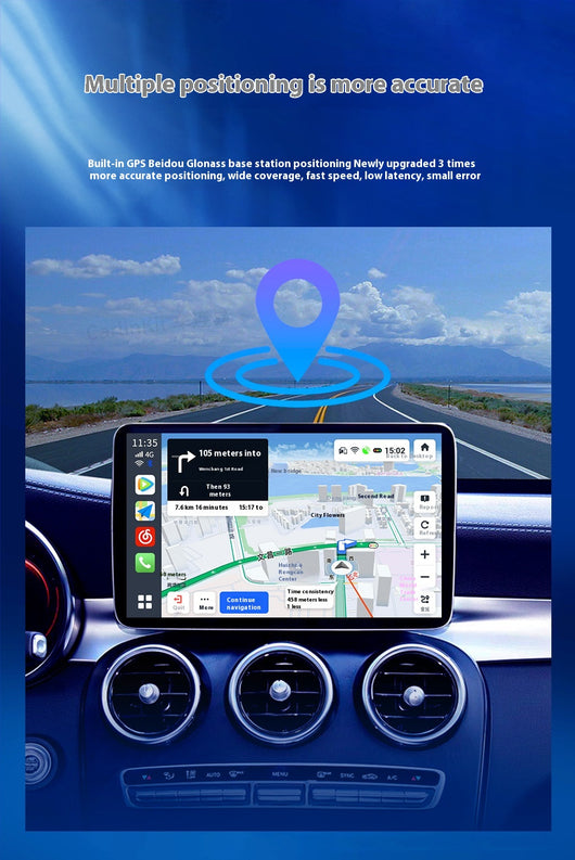 Pantalla Táctil Inalámbrica CarPlay Android 13 con Moxibustión - Image 16