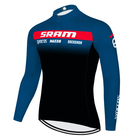 Conjunto de Ciclismo Respirable de Manga Larga para Verano - Image 12