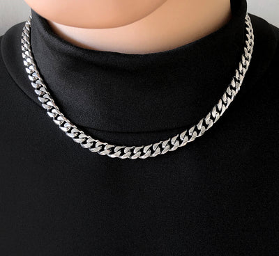 Collar de Acero Titanio para Hombre - Diseño Urbano Moderno - Image 12
