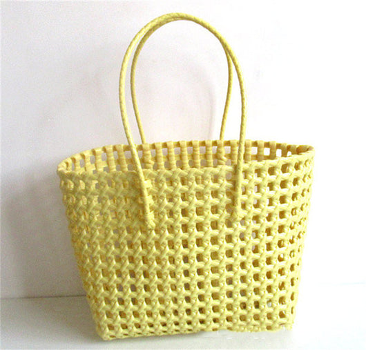 Bolsa Tejida Abierta de Fibra Natural - Cartera Basket Elegante - Image 20