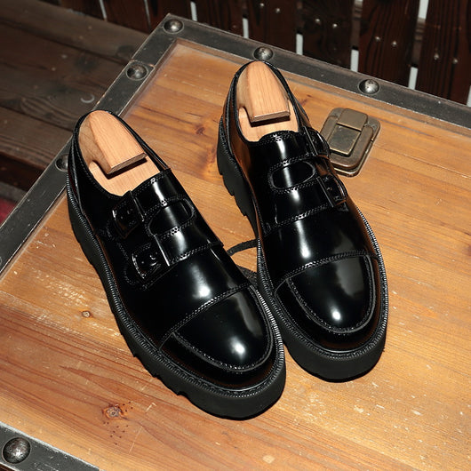 Zapatos de Cuero Charol para Hombre con Suela Reforzada - Image 8