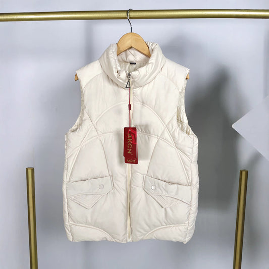 Chaqueta Suelta de Plumón de Pato Blanco Estilo Coreano - Image 2
