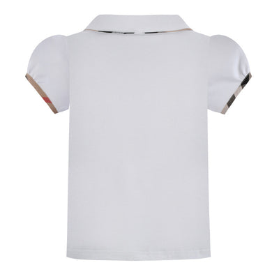 Camisa Infantil de Manga Corta con Cuello Contrastado - Image 8