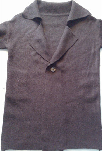 Chaqueta Tejida con Cuello de Solapa - Largo Medio para Mujer - Image 15