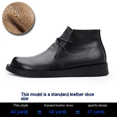 Botas Martin de Cuero para Hombre con Suela Gruesa y Caña Media - Image 8