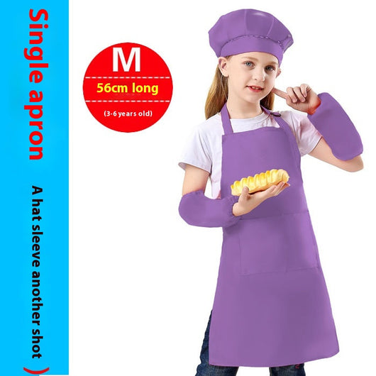 Uniforme de Chef y Delantal para Niños - Traje de Cocinero Infantil Personalizable - Image 4