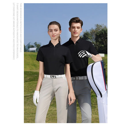Polo Deportivo de Secado Rápido con Cierre Frontal - Image 32
