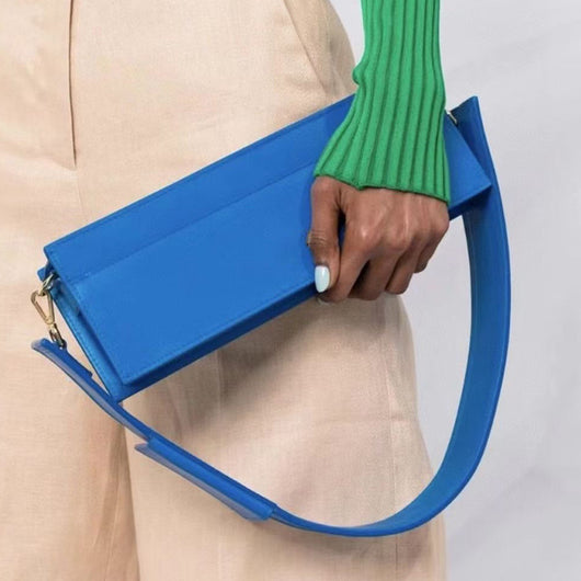 Bolso de Cuero Bandolera Estilo Baguette para Mujer - Image 6