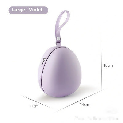 Almohada Cervical con Bolsa de Almacenamiento para Viajes en Tren - Image 9