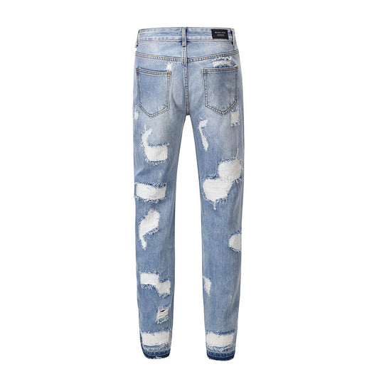 Jeans Slim Fit Rotos Lavado High Street - Image 2