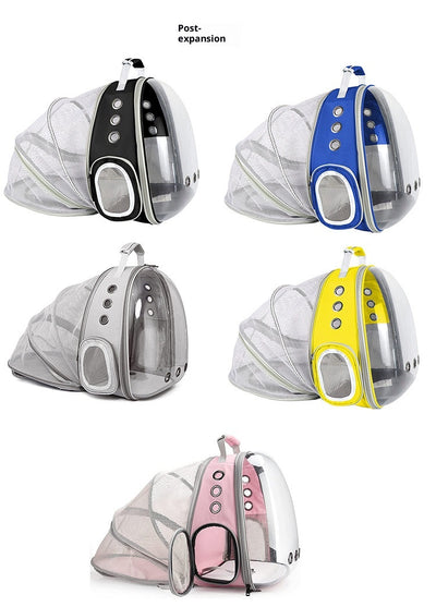 Mochila Transportadora Transparente Expandible para Mascotas - Image 26