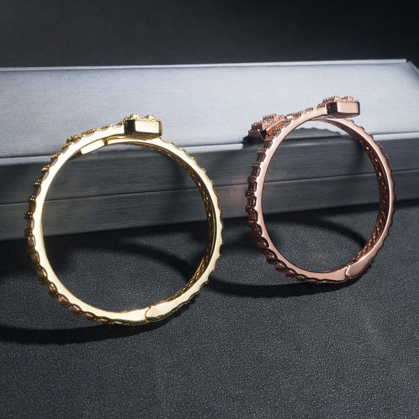 Pulsera de Plata S925 con Moissanita Cuadrada