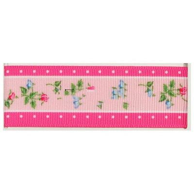 Cinta Decorativa Tejida con Flores y Plantas Estampadas para Manualidades - Image 12