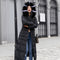 Negro Ribbon Fur Collar