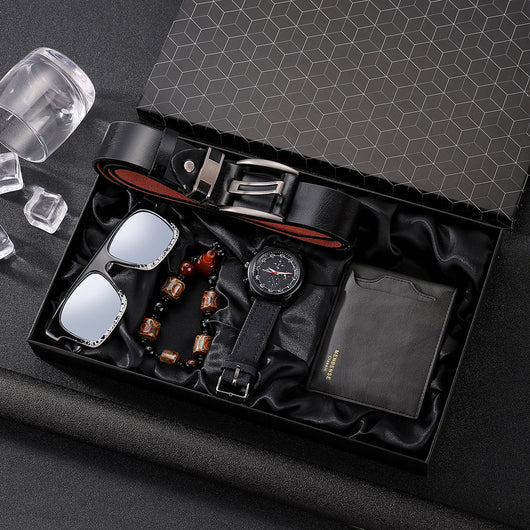 Set de 5 Relojes Casuales para Hombre - Cuarzo Versátil - Image 6