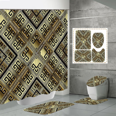 Cortina de Baño Impresa en 3D sin Perforaciones - Poliéster Premium - Image 19