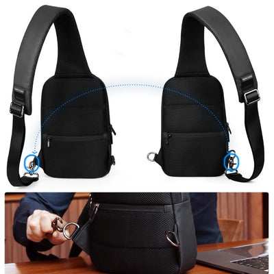 Bolso Bandolera Multifuncional para Hombre en Tela Oxford Impermeable - Image 9