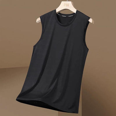 Playera Deportiva Hombre Ligera Transpirable Sin Mangas - Image 9