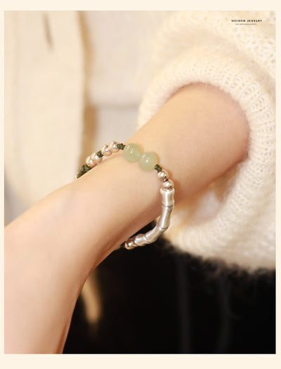 Pulsera de Bambú Artesanal Estilo Étnico Retro - Image 13
