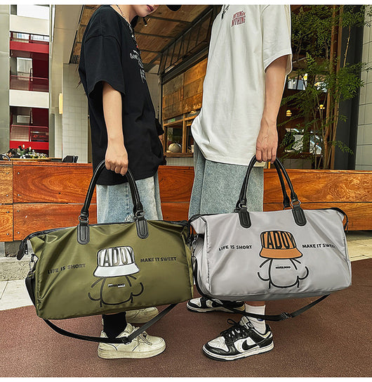 Bolsa de Viaje para Hombre 2025 Gran Capacidad con Separación Seco-Húmedo Fitness - Image 18