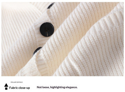 Cardigan de Punto con Solapa para Hombre - Estilo Moderno y Versátil - Image 22
