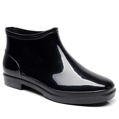 Botas de Lluvia Impermeables Talla Grande - Corte Bajo Antideslizante
