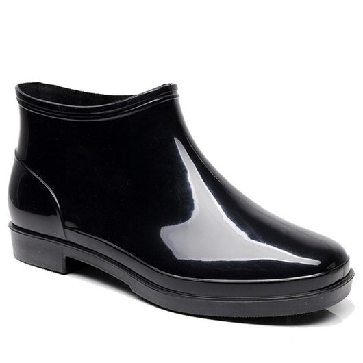 Botas de Lluvia Impermeables Talla Grande - Corte Bajo Antideslizante