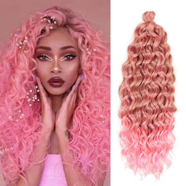 Extensiones de Cabello Ondulado Trenzado - Rizos Naturales Instantáneos