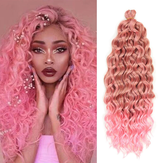 Extensiones de Cabello Ondulado Trenzado - Rizos Naturales Instantáneos