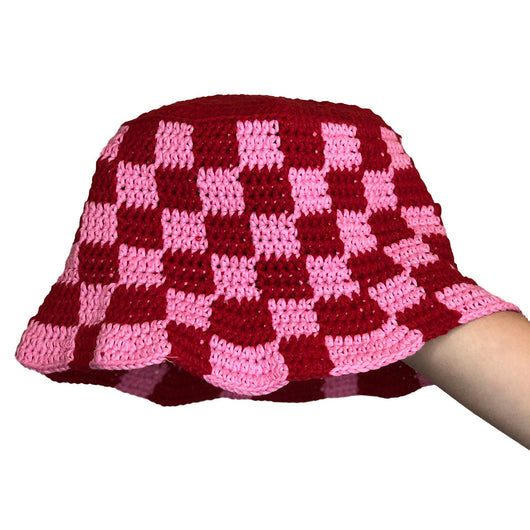 Gorro de Lana Tejido a Mano con Bloques de Color - Image 2