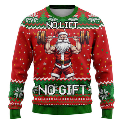 Suéter Navideño Feo Impreso en 3D para Hombre - Image 19