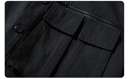 Chaqueta Camisa Casual con Múltiples Bolsillos para Hombre - Image 11