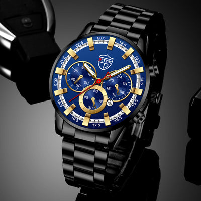 Reloj de Cuarzo Luminoso para Hombre - Elegancia Empresarial - Image 24