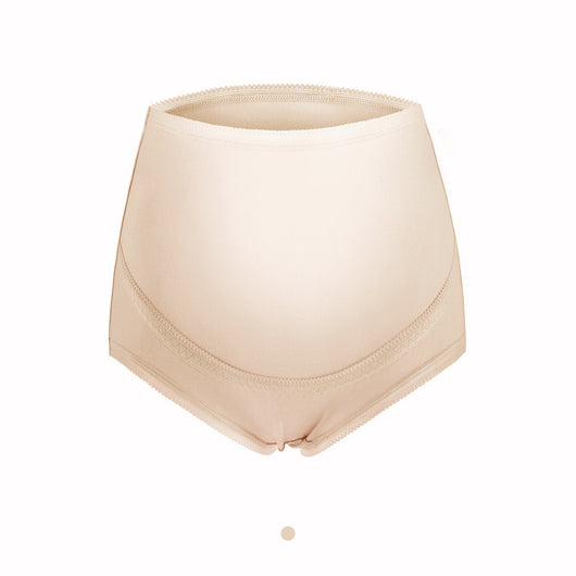 Shorts Maternales de Cintura Alta con Algodón - Talla Grande - Image 4