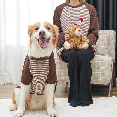Camiseta Rayada para Perros Grandes - Ropa Cómoda y Protectora - Image 17