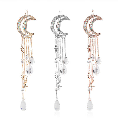 Clip para Cabello Pentagrama con Borla Luna - Image 4