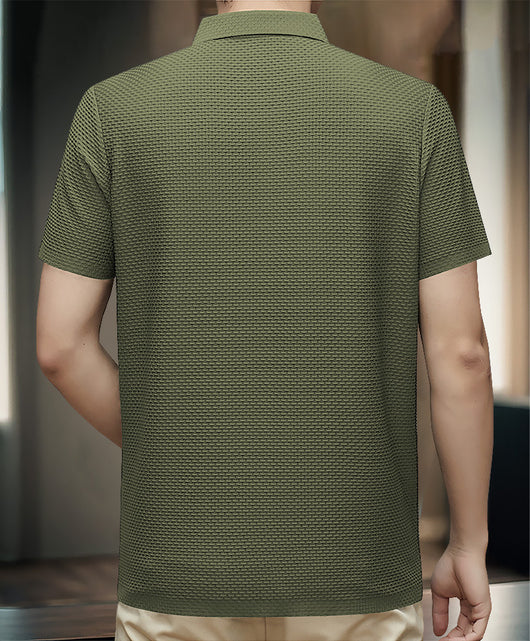 Blusa Ejecutiva Transpirable de Corte Delgado - Image 18