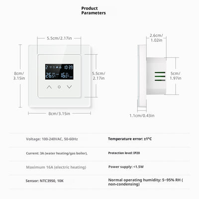 Termostato Inteligente WiFi para Calefacción de Piso - Image 7