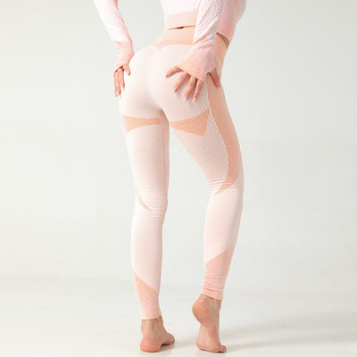 Pantalones Deportivos de Compresión European and American Peach Hip - Image 33