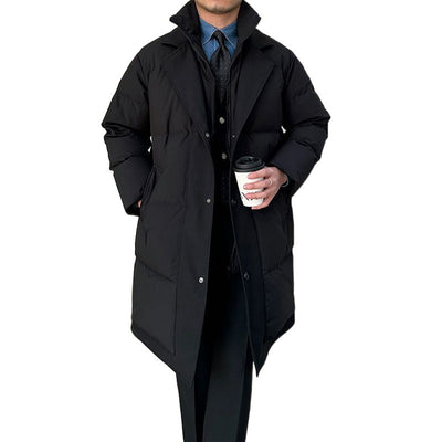 Chaqueta Acolchada Retro Estilo Dos Piezas para Hombre - Image 5