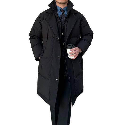Chaqueta Acolchada Retro Estilo Dos Piezas para Hombre - Image 5